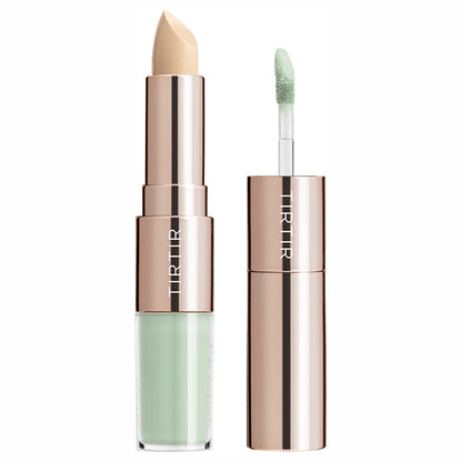 TIRTIR Mask Fit All-Cover Dual Color Concealer SPF27 PA++ (01 Mint), Stick 4g / Tip 4.5g