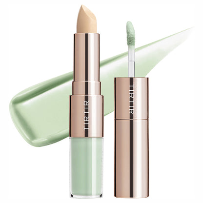 TIRTIR Mask Fit All-Cover Dual Color Concealer SPF27 PA++ (01 Mint), Stick 4g / Tip 4.5g