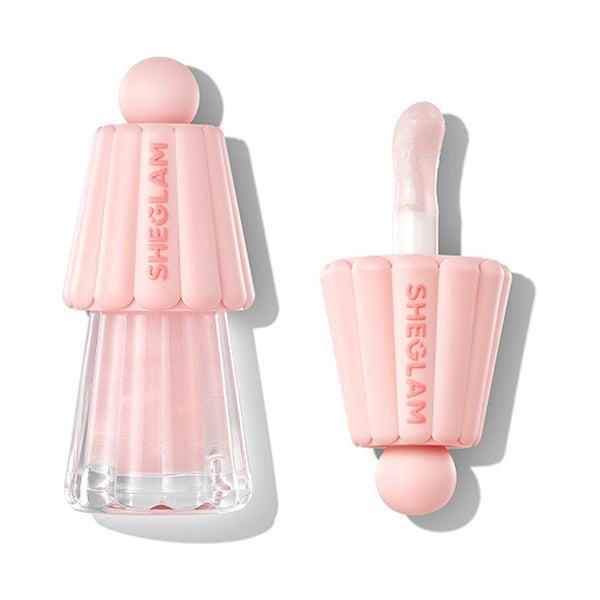SHEGLAM Jelly Wow Hydrating Lip Oil (Pinky Up), 5g