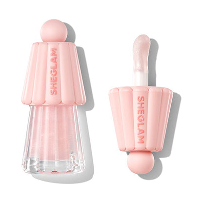 SHEGLAM Jelly Wow Hydrating Lip Oil (Pinky Up), 5g