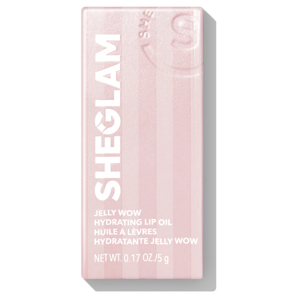 SHEGLAM Jelly Wow Hydrating Lip Oil (Pinky Up), 5g