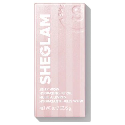 SHEGLAM Jelly Wow Hydrating Lip Oil (Pinky Up), 5g
