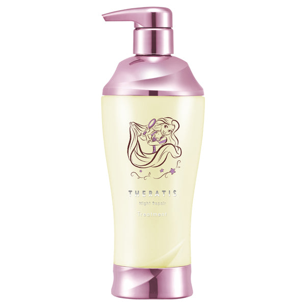 mixim Ceratis Night Repair Triple Set, Rapunzel, 435ml, 435g, 130g, Twilight Floral Aroma