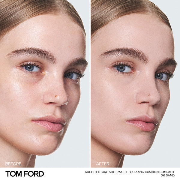 Tom Ford Beauty Architecture Soft Matte Blurring Cushion Foundation, SPF40, Refill, Sand, 12g