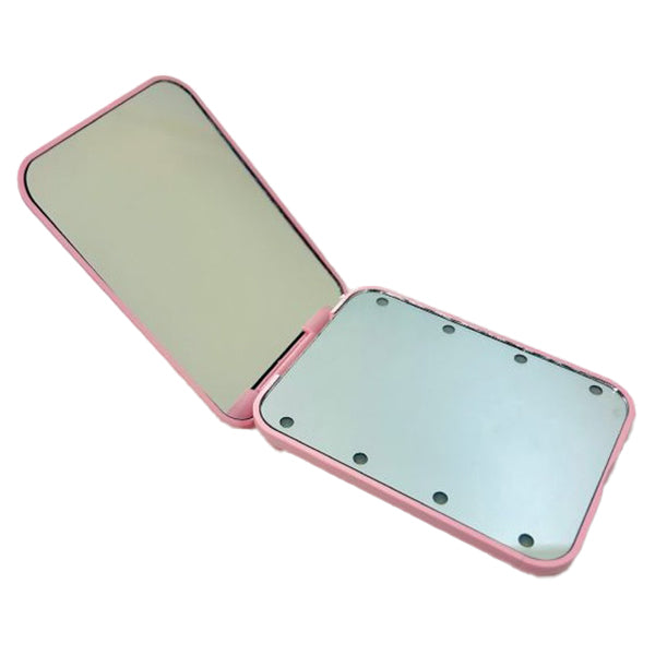 Belinda LED Mirror Square (Princess Pink)