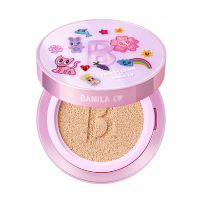 banilaco Covericious Ultimate White Cushion Moisture SPF50 (21 Ivory, Eye Cream Color)