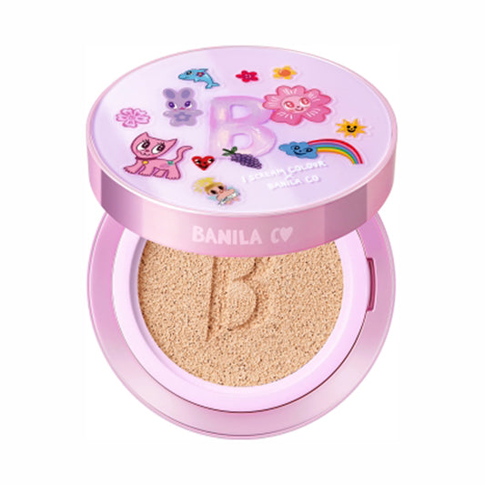 banilaco Covericious Ultimate White Cushion Moisture SPF50 (21 Ivory, Eye Cream Color)