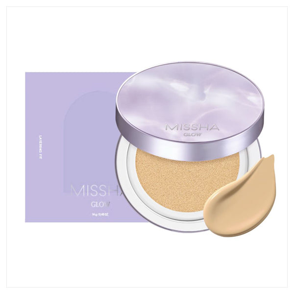 Glow Layering Fit Cushion, SPF50+, PA++++, No.21 Vanilla, 14g