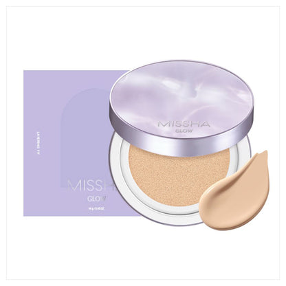 Glow Layering Fit Cushion, SPF50+, PA++++, No.21 Fair, 14g
