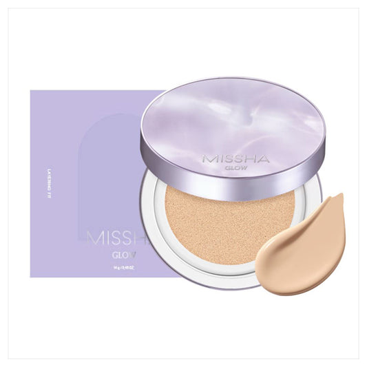 Glow Layering Fit Cushion, SPF50+, PA++++, No.21 Fair, 14g