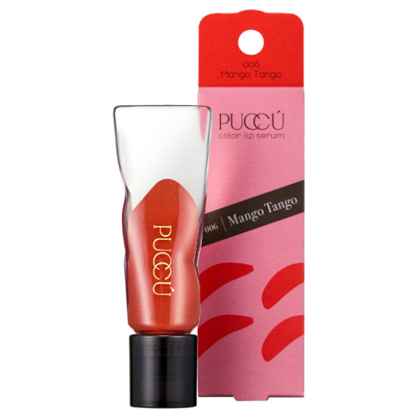 PUCCU Color Lip Serum (006 Mango Tango), 4g