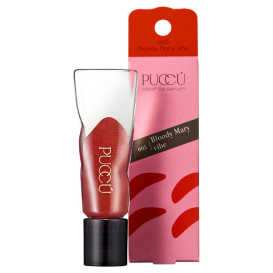PUCCU Color Lip Serum (005 Bloody Mary Vibe), 4g