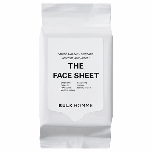 BULK HOMME THE FACE SHEET, 30 sheets