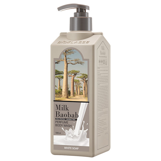 Milk Baobab Perfume Body Wash, 500ml (White Soap)