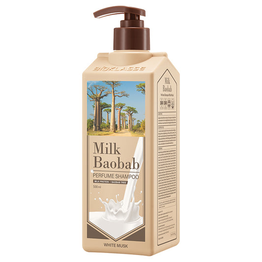 Milk Baobab Perfumed Shampoo, 500ml (White Musk)