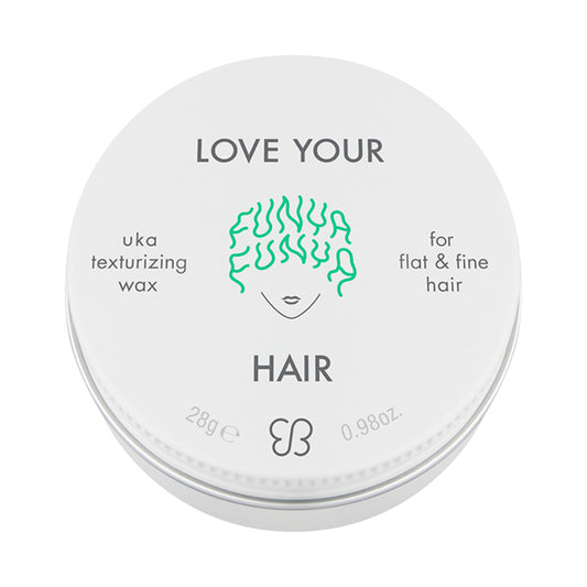 uka LOVE YOUR FUNYAFUNYA HAIR texturizing wax for flat & fine hair, 28g