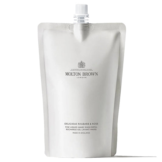 MOLTON BROWN Delicious Rhubarb & Rose Hand Wash Refill, 400ml