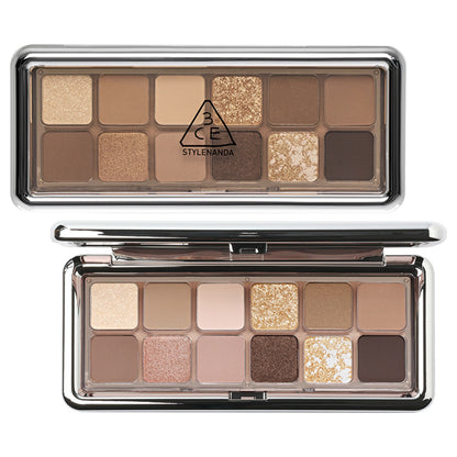 New Take Eyeshadow Palette G, Quiet Brown, 9.9g