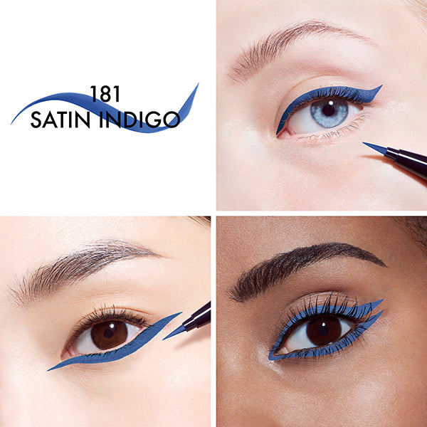 Diorshow Liquid Liner Waterproof, 181 Satin Indigo, 0.55ml
