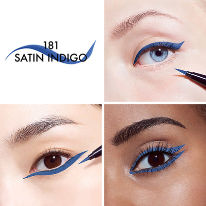 Diorshow Liquid Liner Waterproof, 181 Satin Indigo, 0.55ml