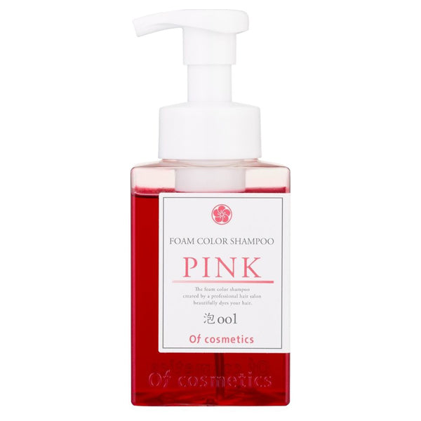 Foam Color Shampoo 001, Pink, 300ml, Floral Herb
