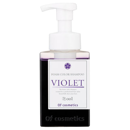 Foam Color Shampoo 001, Violet, 300ml, Floral Herb