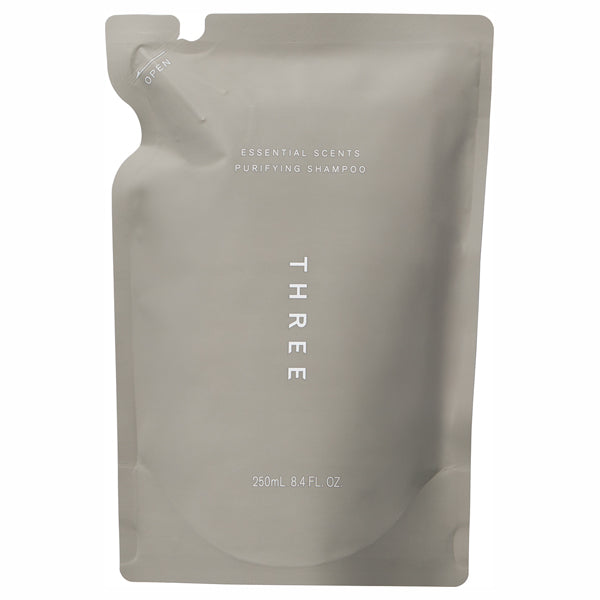 THREE Essential Scents Purifying Shampoo, Refill, 250ml