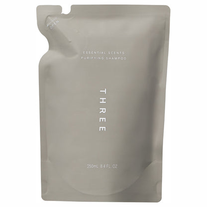 THREE Essential Scents Purifying Shampoo, Refill, 250ml