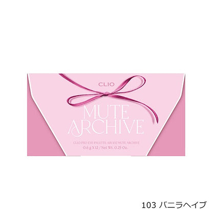 CLIO Pro Eye Palette Air, 103 Vanilla Haze, 0.6g x 12