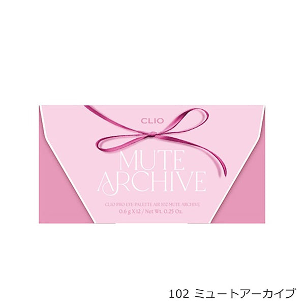 CLIO Pro Eye Palette Air, 102 Mute Archive, 0.6g x 12