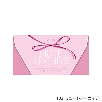 CLIO Pro Eye Palette Air, 102 Mute Archive, 0.6g x 12