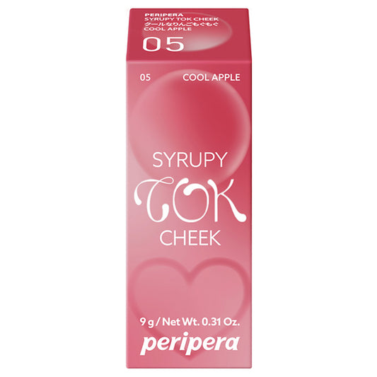 PERIPERA Syruppy Tok Cheek, 05 Cool Apple Munch, 9g
