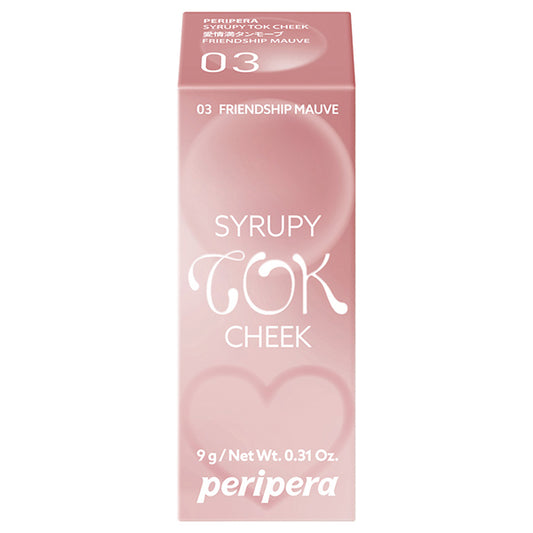 PERIPERA Syruppy Tok Cheek, 03 Love-filled Mauve, 9g
