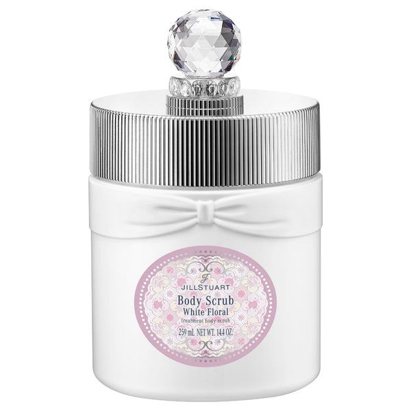 JILL STUART White Floral Body Scrub, 410g (White Floral)