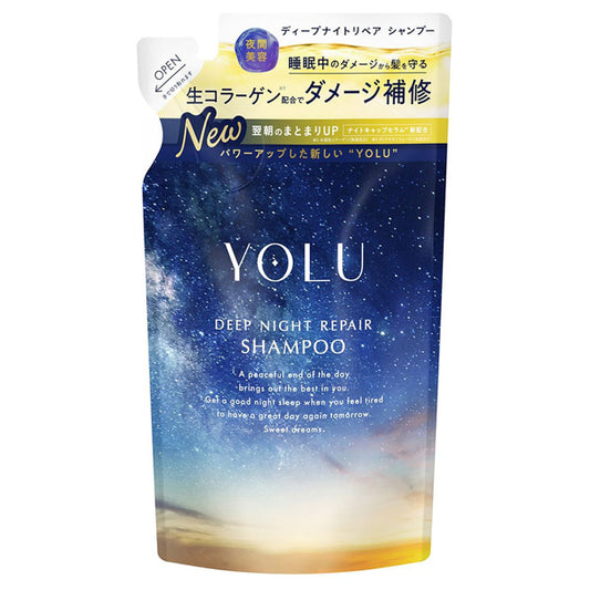 YOLU Deep Night Repair Shampoo Refill, 350ml