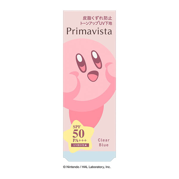 Sofina Primavista Skin Protect Base Sebum-Resistant UV50 EX, SPF50 PA+++ Design (Kirby), Clear Blue, 25ml