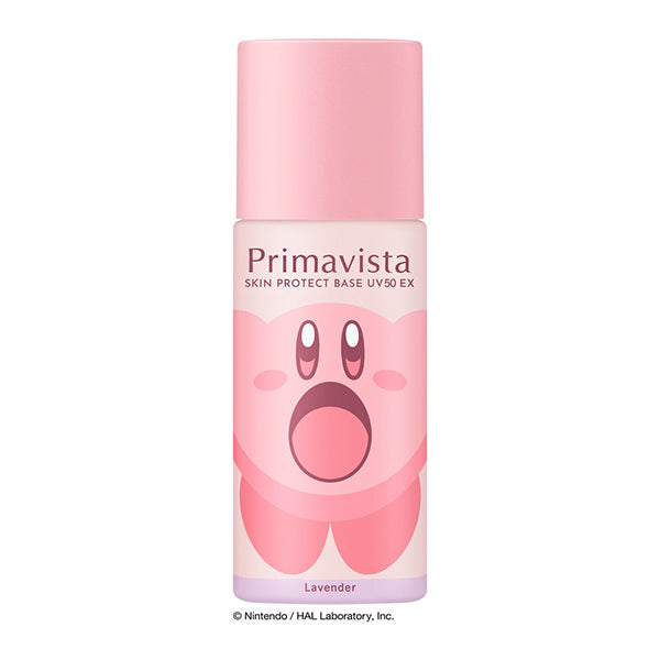 Sofina Primavista Skin Protect Base Sebum-Resistant UV50 EX, SPF50 PA+++ Design (Kirby), Lavender, 25ml