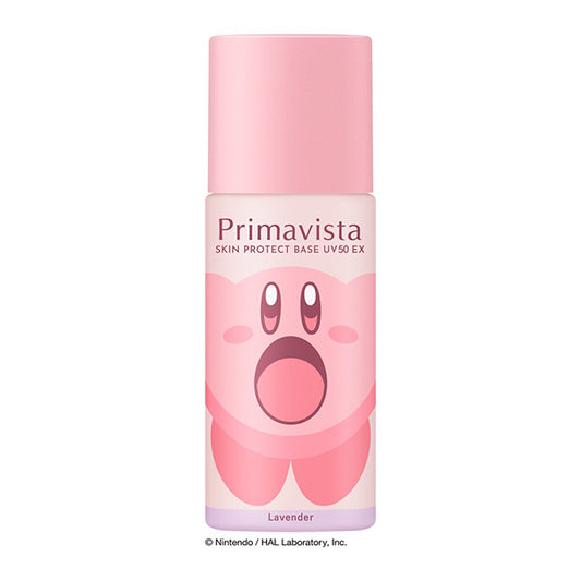 Sofina Primavista Skin Protect Base Sebum-Resistant UV50 EX, SPF50 PA+++ Design (Kirby), Lavender, 25ml
