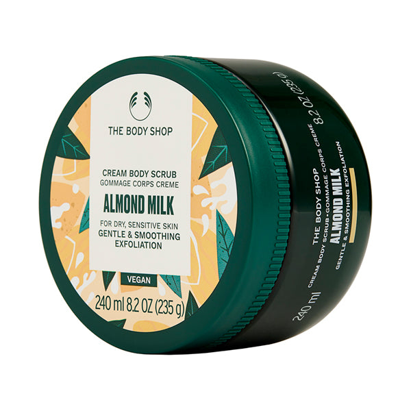 THE BODY SHOP Body Scrub AM, 240ml (Almond Milk)