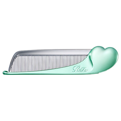 ReFa Heart Comb Islay, Emerald, Approx. 127 x 31 x 11 mm (folded)