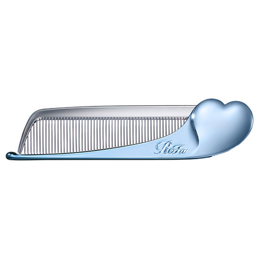 ReFa Heart Comb Aira, Aqua Blue, Approx. 127 x 31 x 11 mm (folded)