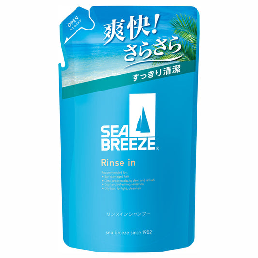 SEA BREEZE Rinse-In Shampoo Refill, 330ml (Aquatic Citrus)
