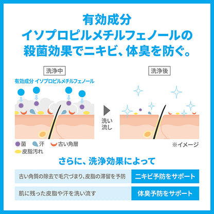 Body Shampoo Cool & Deodorant, 490ml