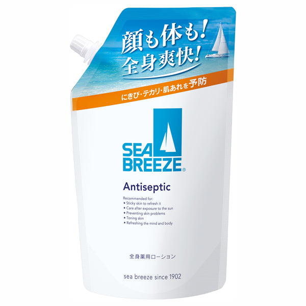 SEA BREEZE Antiseptic Medicated Whole Body Lotion Refill, 700ml