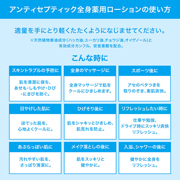 Antiseptic Whole Body Medicated Lotion, 230ml