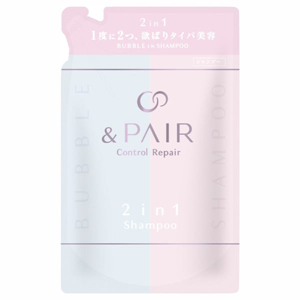 &PAIR Control Repair 2in1 Shampoo Refill (Blue Verbena in Pink Rose), 350ml