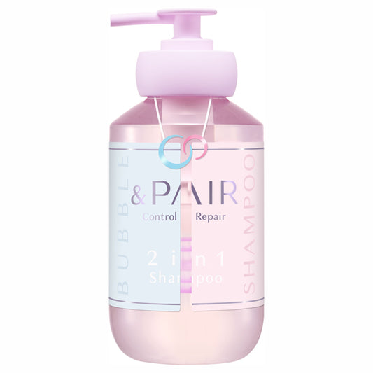 &PAIR Control Repair 2in1 Shampoo, 450ml (Blue Verbena in Pink Rose)