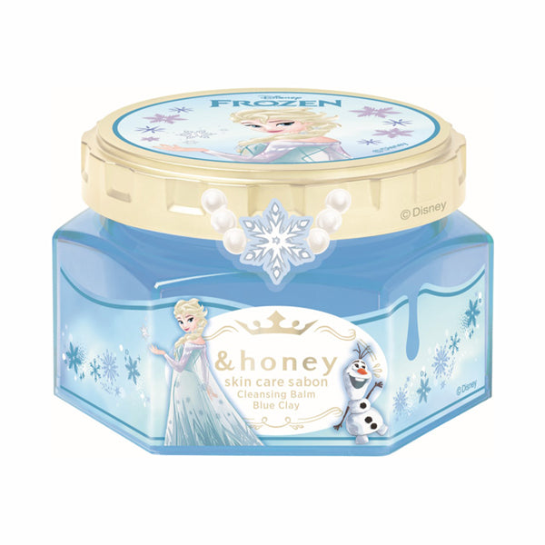 &honey Savon Cleansing Balm Blue Clay (Disney Princess Elsa), 90g