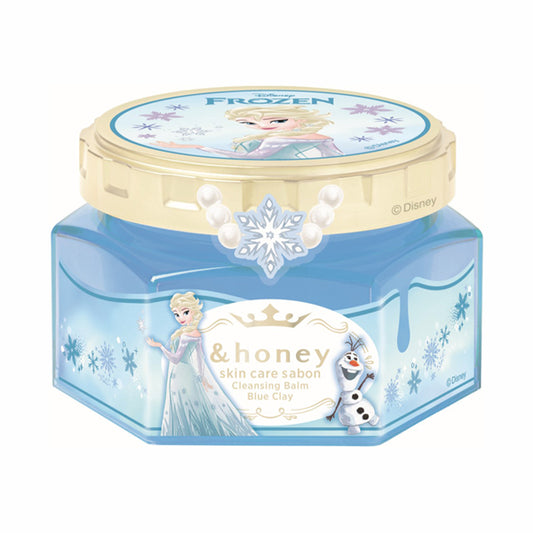 &honey Savon Cleansing Balm Blue Clay (Disney Princess Elsa), 90g
