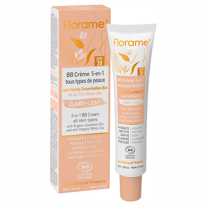 Florame 5-in-1 Skincare BB Cream, 40ml